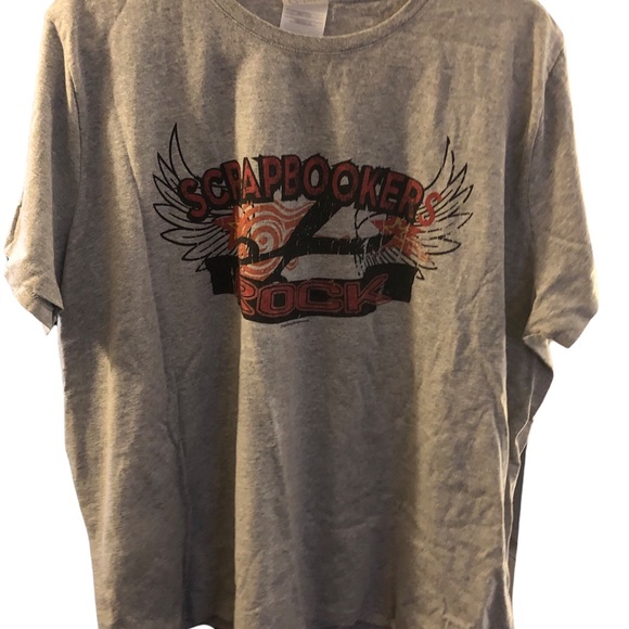 Scrapbookers Rock tee T-shirt 3X - Picture 1 of 9